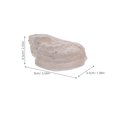 thumbnail image 2 of LOLIPPYY 5 Pcs Petites Roches de Paysage Beiges pour Matériaux de Paysage de Modèle et Présentation Intérieure, 2 of 8