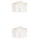 thumbnail image 3 of Toystoory Escritorio de oficina de gran capacidad para lindo soporte de capacidad de pluma de cubo de almacenamiento giratorio para blanco 5 Blanco 5 rejillas/no giratorio 2Conjunto, 3 of 6