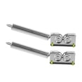 thumbnail image 4 of FUTUREORYY Kitchen Tools 2Set Portable Design Reusable Cutter Sharpener Silver 7.7x1.6x1.4in, 4 of 7
