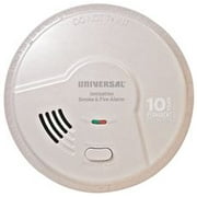 Usi Smoke And Fire Alarm, Smart Alarm Technology, 10 Year Sealed Battery, Ionization
