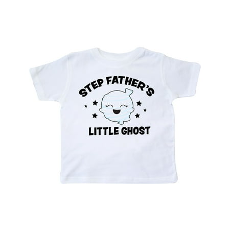 

Inktastic Cute Step Father s Little Ghost with Stars Gift Toddler Toddler Girl T-Shirt