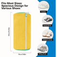 thumbnail image 3 of 2PCS Reusable Shoe Laundry Bags for Washing Machine - Tear-Resistant, Anti-Tangle High-Quality Polyester Bags, Bright Yellow, Easy to Store, Black Friday Deal: Laundry Organizer Bags, Christmas New Ye, 3 of 6