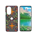 thumbnail image 1 of Compatible with Motorola Edge 30 Pro Phone Case, Abstract-Psychedelia-Hippie-29 Case Silicone Protective for Teen Girl Boy Case for Motorola Edge 30 Pro, 1 of 1