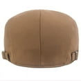 thumbnail image 3 of SikaFu Men Women Beret Adjustable Ivy Newsboy Flat Cap Vintage Cotton Artist Painter Beret Hat Unisex Solid Adjustable Beret Cap, 3 of 6