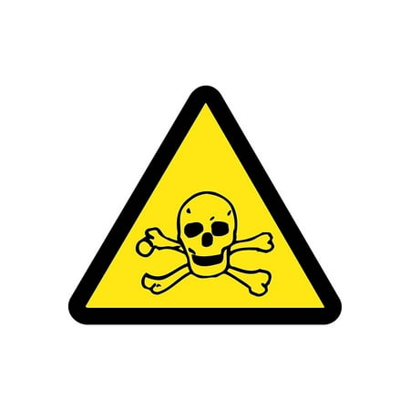 UPC: 0887481059884 | National Marker Label Graphic For Toxic Hazard 4In Dia Adhesive Vinyl ISO453AP