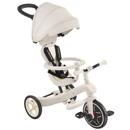Globber Explorer 4in1 ECO Stroller Trike - Coconut