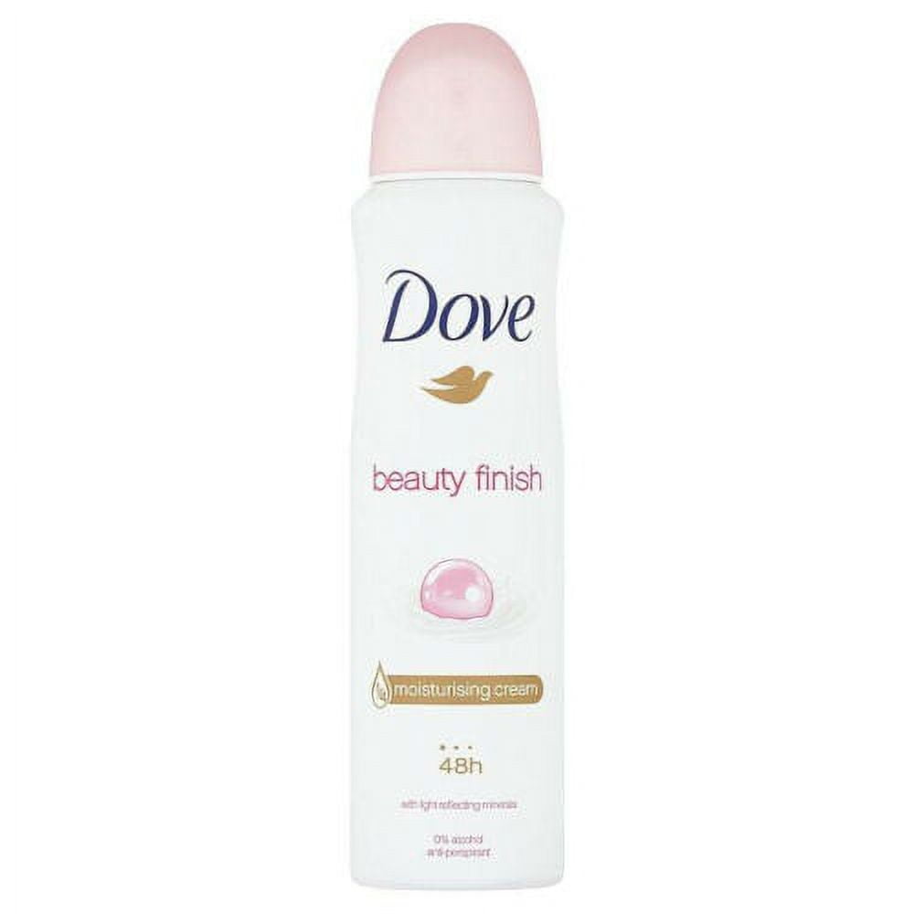 6 Pack Dove Beauty Finish Antiperspirant Deodorant Spray, 150ml each