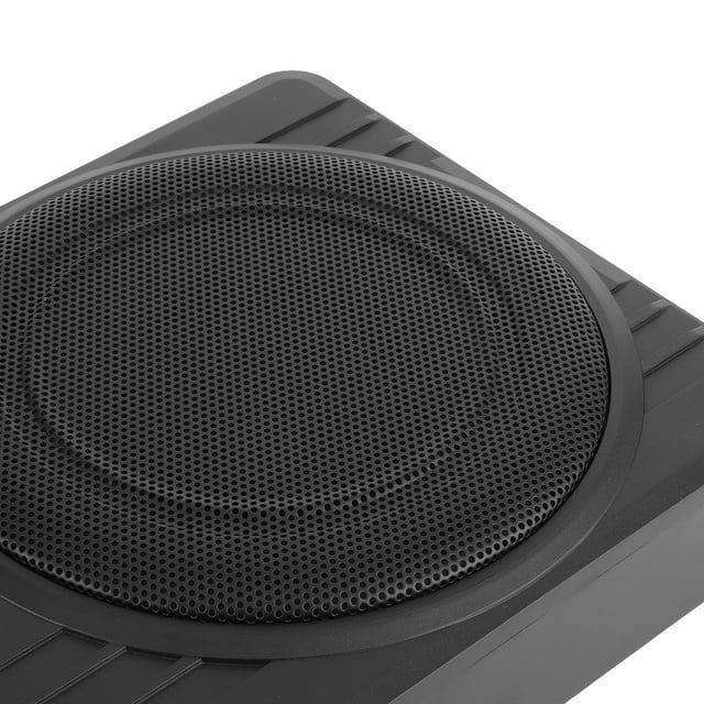 Altavoz Debajo Del Asiento, aleación De Aluminio De Aluminio De Graves De Audio Ultra Delgada Para La Modificación Del Automóvil