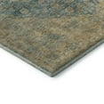 thumbnail image 3 of Addison Rugs Mayfield Premium Machine Washable Traditional Global Blue Rectangle Rug, 2'6" X 3'10" Machine Washable Traditional Global Blue Oversized Sherpa Throw Blanket, 3 of 7