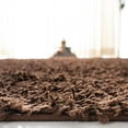 thumbnail image 4 of Safavieh Athens Talia Solid Shag Runner Rug, Brown, 2'3" x 8', 4 of 10
