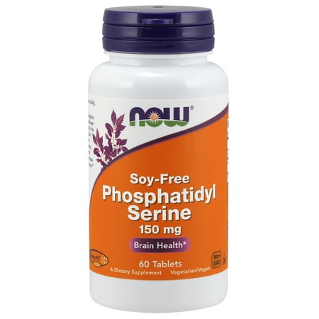 NOW Supplements, Phosphatidyl Serine 150 mg with Phospholipid compound derived from non-GMO Sunflower