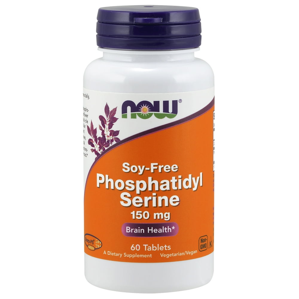NOW Supplements, Phosphatidyl Serine 150 mg with Phospholipid compound