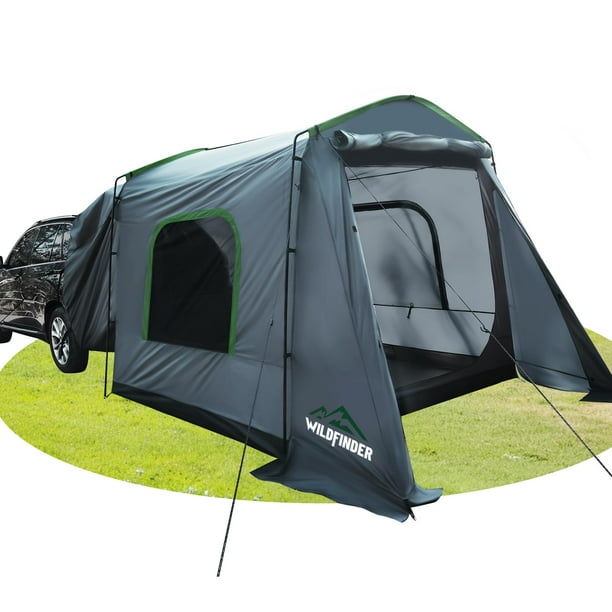 Carpa SUV WildFinder para 5-9 personas, impermeable y resistente al viento