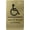 Brushed Gold, variant on ADA CENTRAL SIGNS - 6" X9" Area of Rescue Assistance Sign - ADA Compliant Tactile Graphics Grade 2 Braille Text Signs| Sign for Shopping Malls, Offices, Hotels, Schools, Apartments, and Restaurants