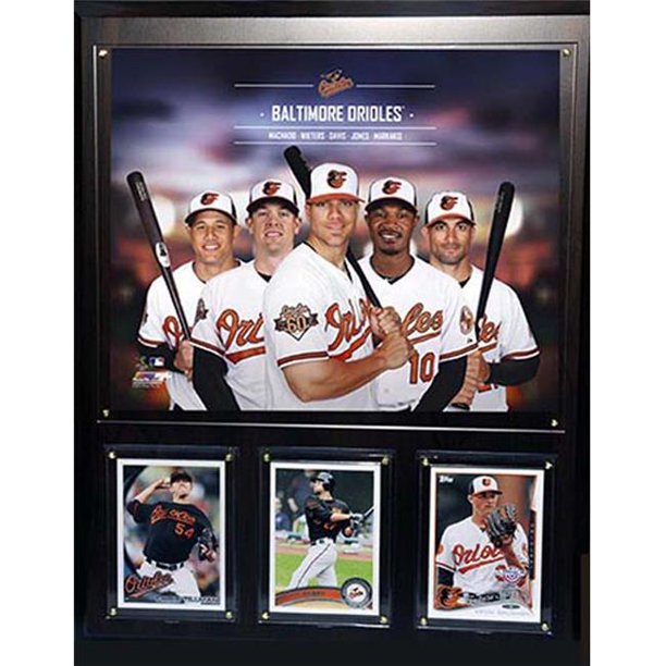 CandICollectables 1215BO14 MLB Baltimore Orioles 2014 Plaque d'Équipe