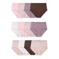 thumbnail image 1 of Ropa interior Fruit of the Loom Eversoft Cotton para mujer, paquete de 12, 1 of 4