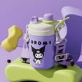 thumbnail image 4 of 520ML Sanrio Kuromi Thermos Water Bottle Large Capacity Mug 316 Stainless Steel Insulated Cup Two Drinking Styles Vacuum Flasks, 4 of 17