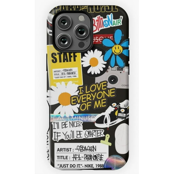Peaceminusone Stuff Inspired Phone Case for iPhone 16 15 14 13 12 11 Pro Max