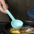 thumbnail image 5 of Bueautybox Soup Ladle, Oil Separator, Long handle Soup Oil Separator Scoop Kitchen Colander Filtering Grease Spoon, 5 of 7