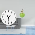 thumbnail image 2 of Reloj De Pared Con Bailarina De Ballet, Silencioso, Decorativo Para Cocina, Oficina, Hogar, Estatua, Adorno, Obra De Arte De Simulación, Figura De Cerámica, Escultura De Fruta Para, 2 of 8