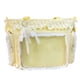 thumbnail image 1 of Guardurnaity Bolso de hombro de nailon con volantes de encaje, estilo moderno y elegante, con correa ajustable. Bolsas de mensajero y de hombro amarillo, 1 of 6