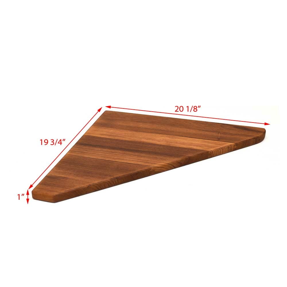 Aviara Boat Cockpit Triangle Panel 554092A | AV32 AV36 Teak