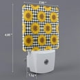 thumbnail image 2 of Rocae Sunflowers for 0.5W Plug in Night Light, Dusk to Dawn, Bright Nightlight Auto-On/Off-US, 2 of 7