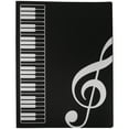 thumbnail image 1 of Carpeta de partituras de precisión para almacenamiento y organización de música Carpeta de documentos A4 con 80 páginas para partituras de piano, música de coro y banda, 1 of 4
