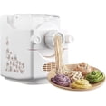thumbnail image 1 of Machine à Pâtes Électrique, Machine à Pâtes et Nouilles Automatique avec 9 Formes Différentes, Machine à Pâtes pour Faire des Pâtes Fraîches, Blanc, 1 of 5
