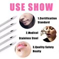 thumbnail image 1 of 100pcs Piercing Needles Sterile Disposable Body Piercing Needles For Ear Nose Navel Nipple, 1 of 5