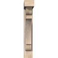 thumbnail image 2 of Ekena Millwork 5 1/2"W x 26"D x 34"H Olympic Block Smooth Bracket w/ Offset Brace, Douglas Fir, 2 of 25