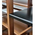 thumbnail image 5 of Eccostyle 3-Tier Bamboo Frame Stackable Bookshelf - Caramel & Black, 5 of 7