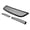 Black, variant on APS Compatible with Chrysler Crossfire 2004-2008 Main Upper Lower Bumper Stainless Steel Chrome Mesh Front Grill Grille Insert Combo R77808T