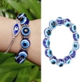 thumbnail image 3 of Pulsera De Ojo Azul, Pulsera Hecha A Mano Con Dije De Mal De Ojo, Amuleto Turco Con Cuentas Malvadas Para Mujeres, Hombres, Adolescentes, Niñas Y Niños, Protección, 3 of 7