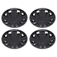 thumbnail image 1 of 16in Hubcaps, 4 Pcs ABS Universal Fit Snap On R16 Wheel Rim Covers for Most Cars Truck SUV, 1 of 7