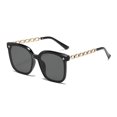 thumbnail image 5 of Gafas de sol polarizadas para mujer, gafas de sol cuadradas de moda para mujer, diseño de marca vintage, gafas de sol de gran tamaño con protección UV400, 5 of 5