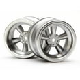 thumbnail image 1 of Hpi Racing Vintage 5 Spoke Wheel 31Mm Matte Chrome 6Mm Offset, 1 of 3
