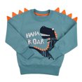 thumbnail image 6 of FEDPOP Toddler Boys Sweatshirts Long Sleeve Kids Pullover Crewneck Tops Tees 5T, 6 of 7