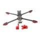 thumbnail image 5 of Marco de dron, marco de cuadricóptero de brazo, accesorios de juguete volador para FPV de 7" con rojo, 5 of 9