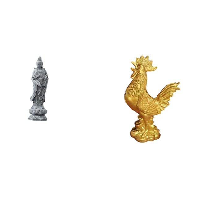 Estatua De Guan Yin, Accesorios, Adorno, Regalos Tradicionales, Figura De Kuanyin, Escultura De Buda Femenina, Decoración Feng Shui, Decoraciones Para El Hogar, Estatua De Gallo, Escultura De