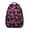 Black-2, variant on Furry Friend Print Lightweight Daypack - Adjustable Straps & Padded Back for Ergonomics