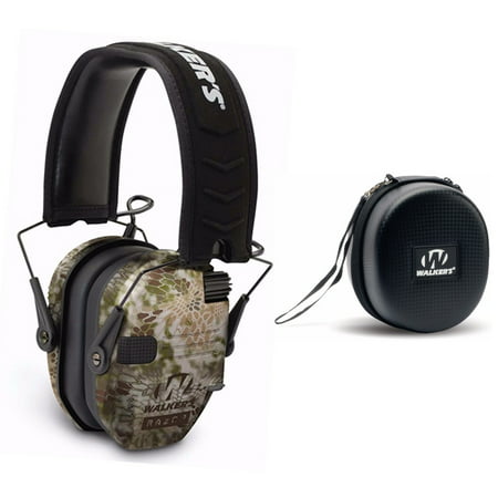 Walkers Razor Slim Electronic Shooting Hearing Protection Muff (Camo) with