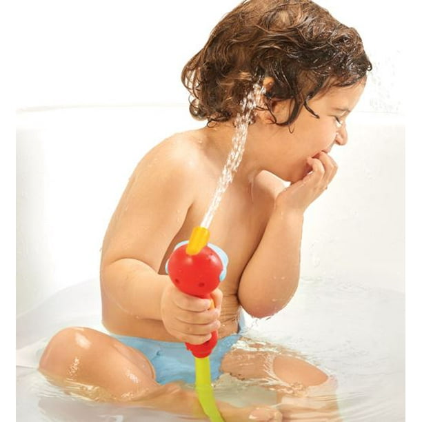 Yookidoo Bathtime Toy - Submarine Spray Whale - Battery Operated Toddler Water Pump with Easy Grip Hand Shower Walmart.com