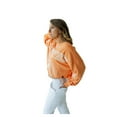 thumbnail image 2 of Women's Gameday Social Tennessee Orange Tennessee Volunteers Phipps Cropped Sweatshirt, 2 of 3