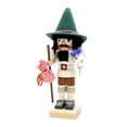 thumbnail image 2 of Alexander Taron 11" Brown and Black Christian Ulbricht Barbarian Hiker Nutcracker Decoration, 2 of 2