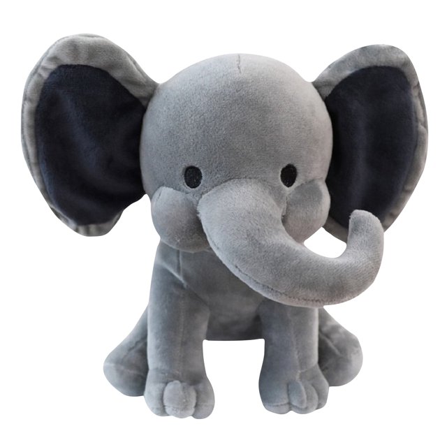 Bebé elefante peluche animal peluche relajante suave almohada elefante juguetes JShteea El nuevo