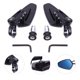 thumbnail image 4 of Pcs Motorcycle Rear Mirror Scooter Rearview Side View Mirror Retroreflector, 4 of 6