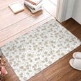 thumbnail image 2 of Vsdgher Vintage Stylized White Color print Flannel Anti-Slip Floor Mat Comfort Mat Floor Carpet for Decor, Non-Slip, Home, Office, Laundry, Durable, 2 of 5
