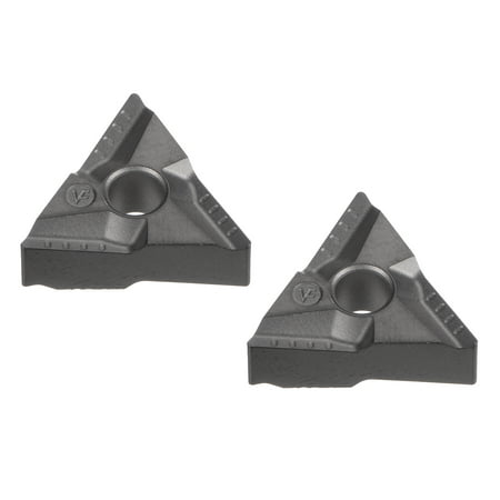 

Uxcell Carbide Turning Inserts TNMG160404R-VF NZ1001 CNC Lathe Indexable K21/M30 2Pack