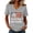 Gray(We The peolple 250 Anniversary USA Flag), variant on 250th Anniversary Usa Shirt Womens Shirts 250 Anniversary Usa Flag 4th Of July Patriotic We The peolple 250 Anniversary USA Flag V Neck Festival Short Sleeve Outfits Orange M